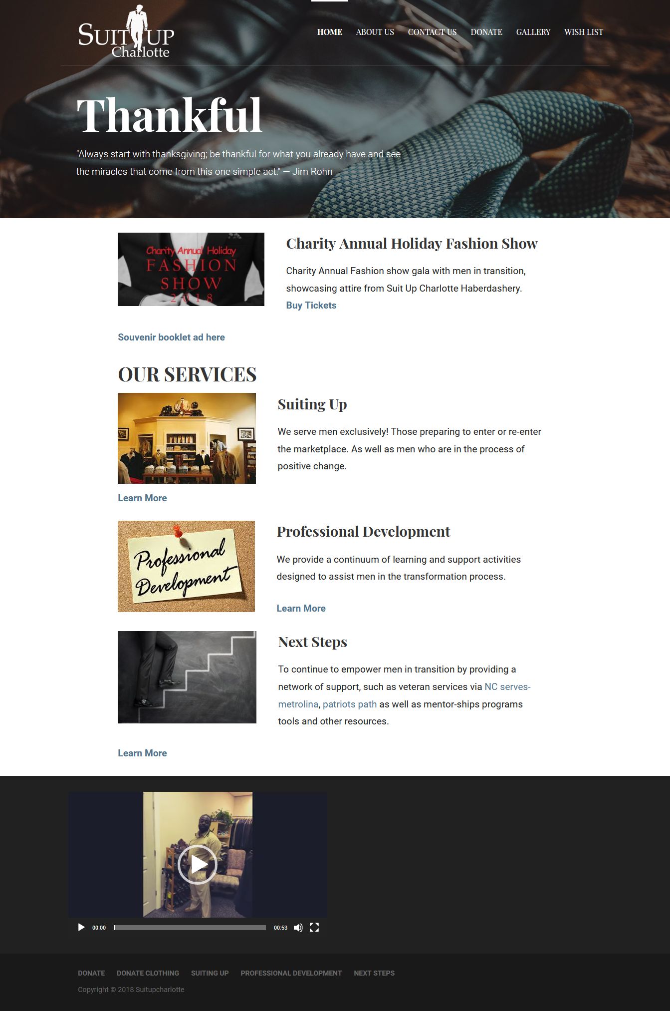 suitupcharlotte.org - betra web - BW - better web solution