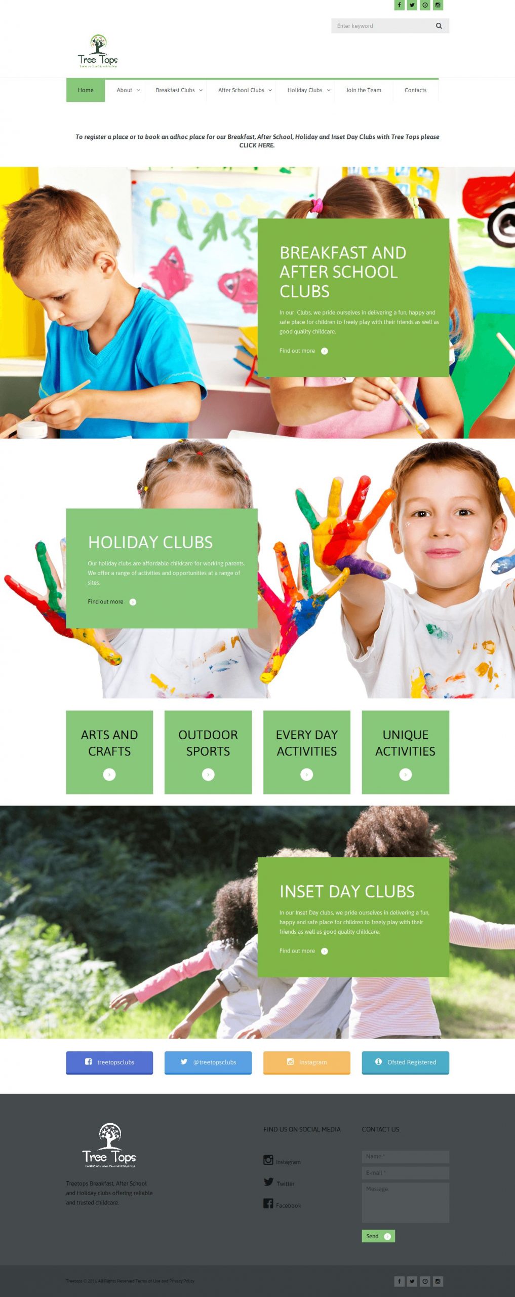 treetopsclubs.co.uk - betra web - BW - better web solution